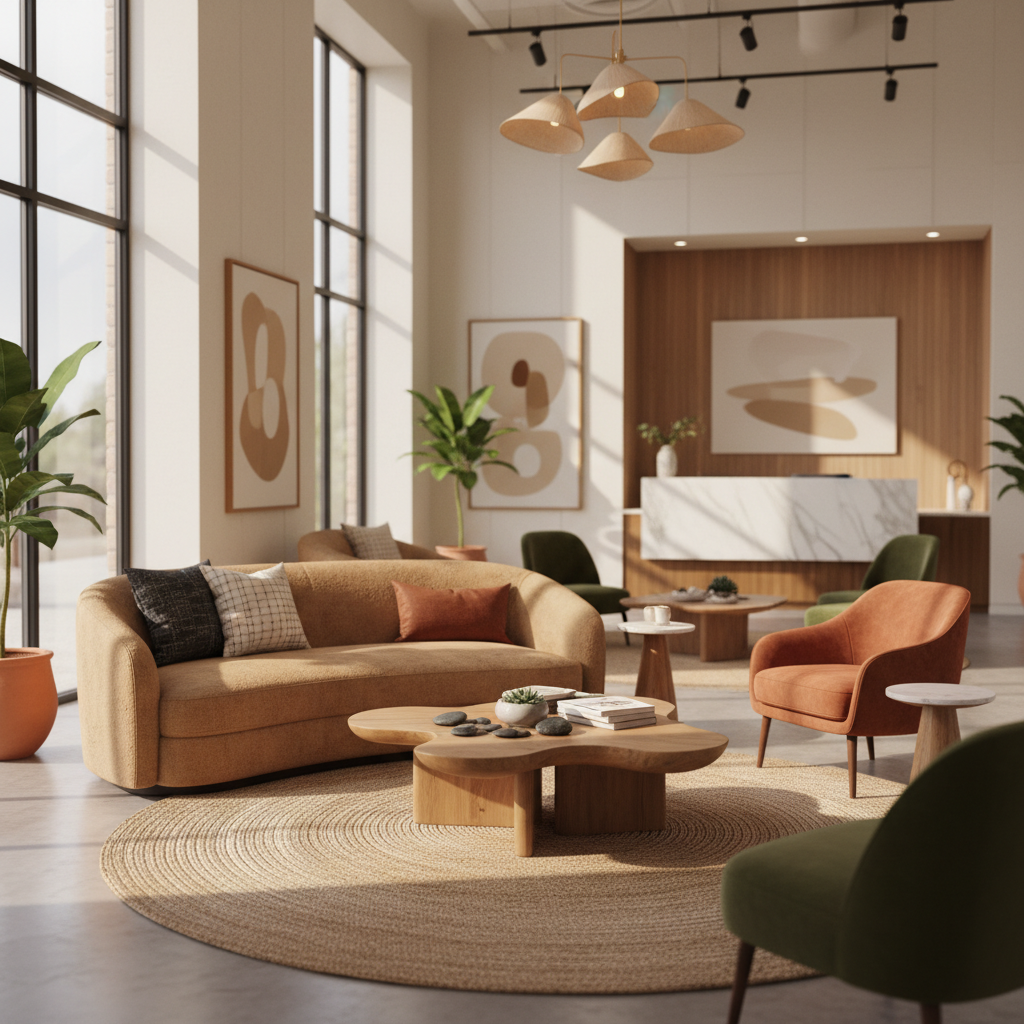 Warm, welcoming clinic interior