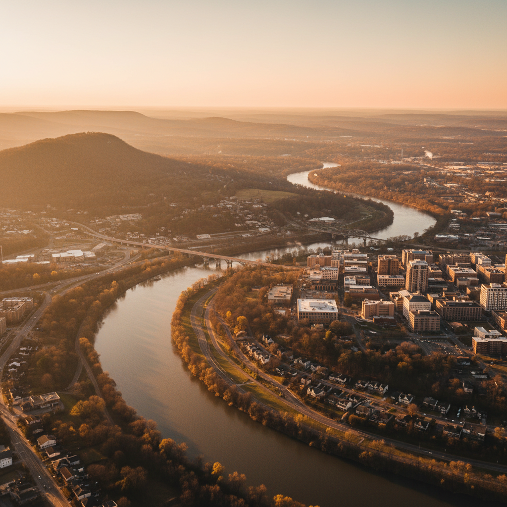 Chattanooga, Tennessee sunset