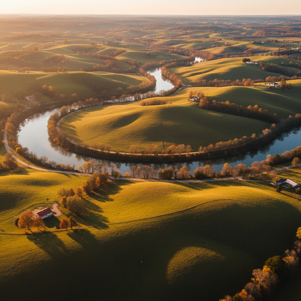 Clarksville, Tennessee countryside