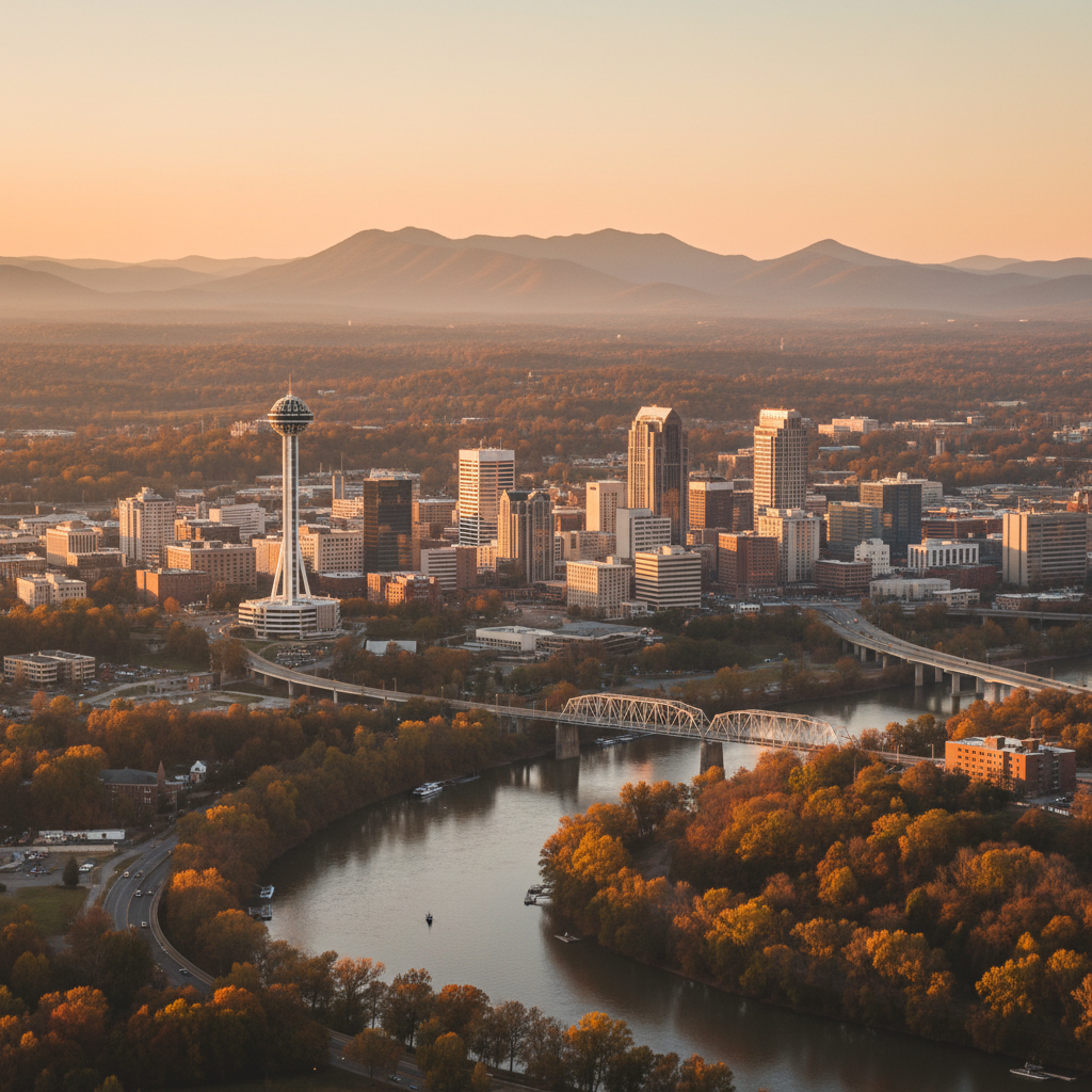 Knoxville, Tennessee mountains