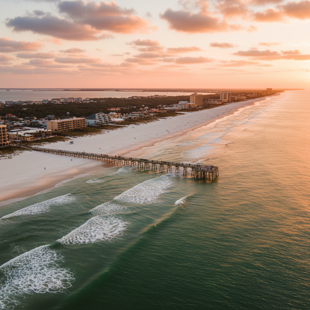 Pensacola, Florida beach